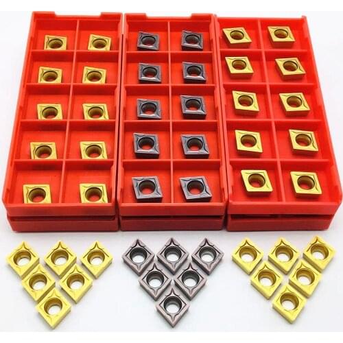 Carbide insert CCMT09T308 CCMT09T304 VP15TF UE6020 US735 metal turning tool turning tool plane milling tool CCMT 09T304 CNC lath