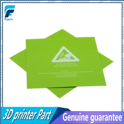 1pc 220x220mm Green Frosted Heated Bed Sticker Build Sheet Build Plate Tape With 3M For Wanhao i3 Anet A8 Tarantula Ender 5