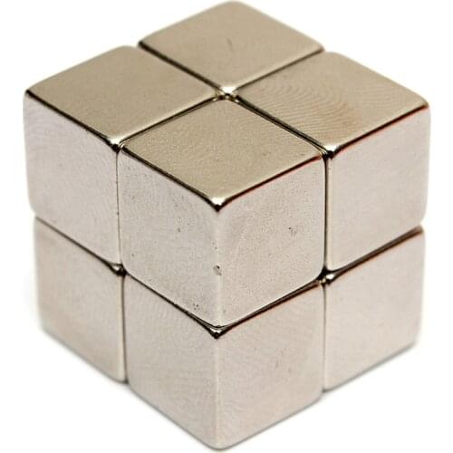 10x10x10mm Hot Sale Magnet N50 Rare Earth Block Cubic Square Super Strong Neodymium Magnets