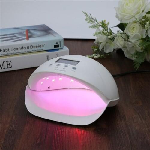 50W UV Lamp for Nails LCD Display Dual UV LED Nail Lamp Nail Dryer With Bottom Timer for Gel Nail art Lamp 30s/60s/90s Lampe UV