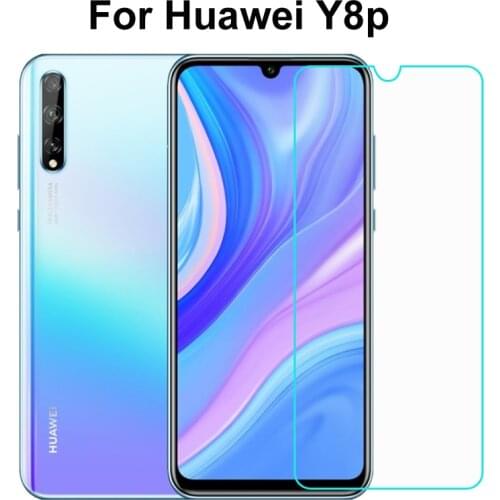 For Huawei Y8p Tempered Glass 100% Original Premium Ultra-thin Screen Protector Film For Huawei Y8P Telefone Glass Cover