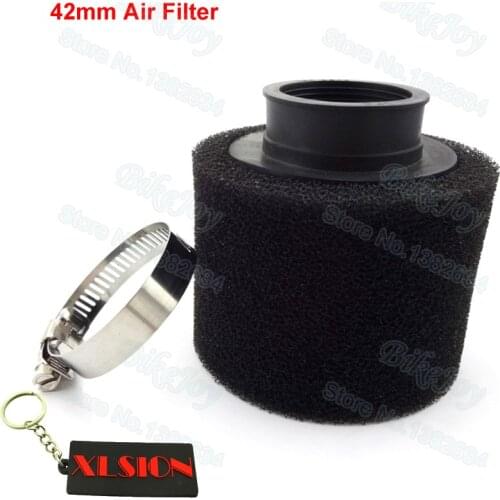 Sponge Foam Air Filter 42mm Straight Neck 125cc 140cc Pit Dirt Bike Quad ATV Motor Moped 150cc GY6 Scooter Motocross Motorcycle