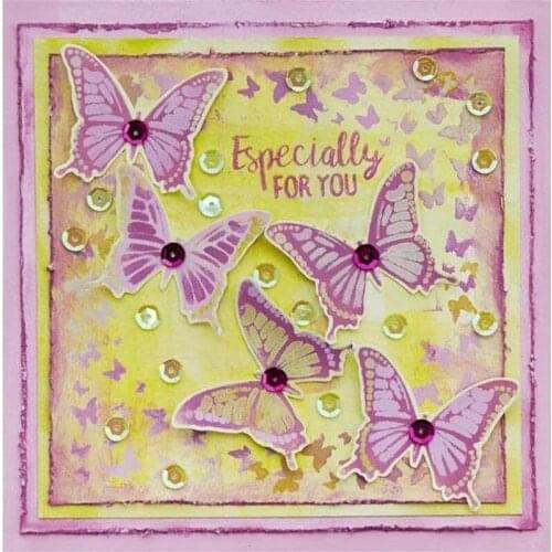 Beautiful Butterflies Stencil for DIY Scrapbooking Ablum DIY Paper Cards Making Craft Fun Plastic Templates Decoration New