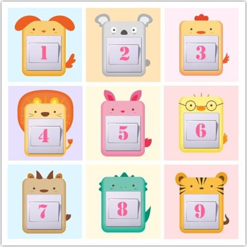 Lylo Rano Stickers For Switches And Sockets