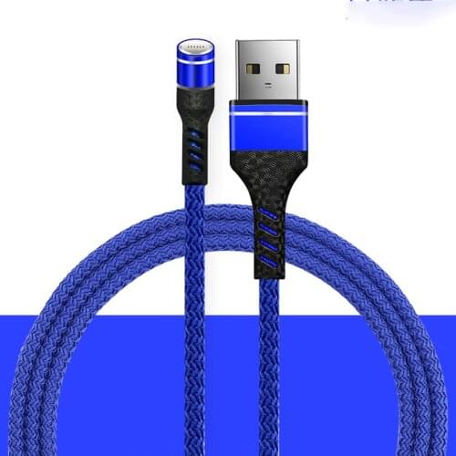 High quality 3A Data Transmission Magnetic USB Cable For iPhone XR X 7 8 Micro Type C Charger Fast Charging Magnet Charge