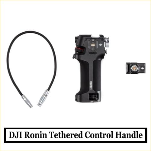 DJI Ronin Tethered Control Handle offers extended wired control of camera focus and parameters Compatibility DJI RS 2