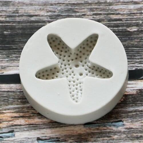 Five-pointed Star Fondant Cake Silicone Mold DIY Candy Cookie Cupcake Molds Baking Decorating Tools Biscuits Mould