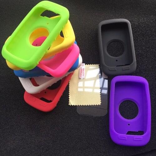 For Garmin Edge 1000 Bicycle Silicone Rubber shockproof Protect Cover Case Bike Cycling GPS Computer Accessories + Screen film