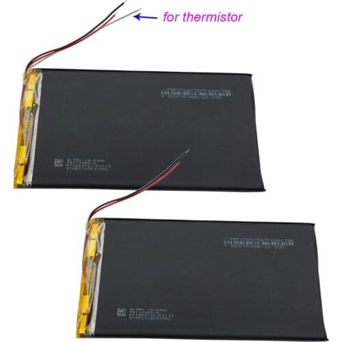 XINJ 3.7V 4000mAh Li Polymer LiPo Battery 3766125 For E-Book MID Portable Power Bank Portable DVD Tablet PC