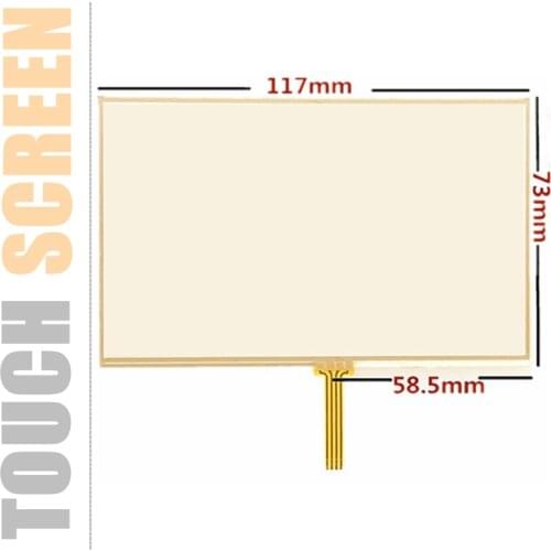 Skylarpu 10pcs/lot New 5 inch Touch panel for LMS500HF01 LMS500HF05 LMS500HF06 Touch screen digitizer replacement Free shipping