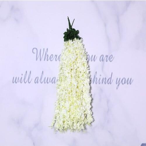 130cm Artificial Phalaenopsis Flower Beige Wedding Home Decoration Party Accessories Christmas