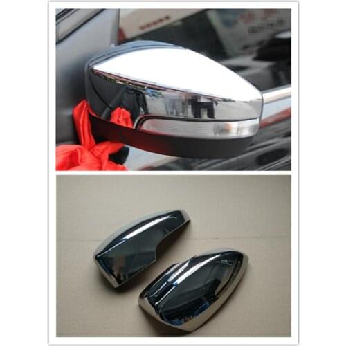 Fit For Ford KUGA 2013 2014 2015 2016 2017 2018 2Pcs ABS Chromed Side Door Rearview Mirror Cover Trims Car Accessories