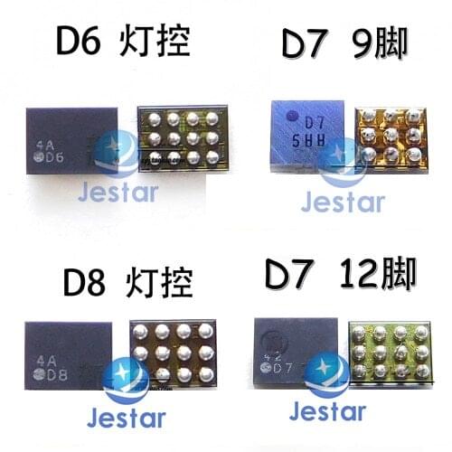 5pcs/lot Marking D8 D6 D7 D34 D9 D5 D2 070A D74B D72B 3644 NT50358 3644 back light control ic for huawei vivo oppo xiaomi