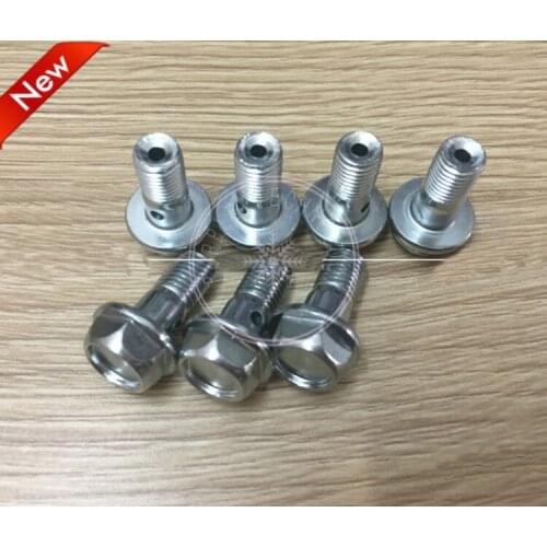 Free shipping diesel fuel common rail injector screw for Hino Kobelco