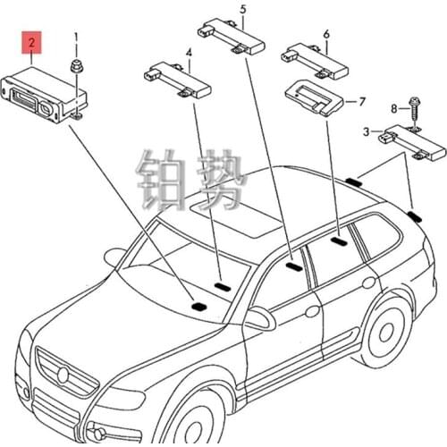 Entry and start authorization control unit Vol ​​ksw age nPh aet onB ent ley Central door lock control module ignition computer