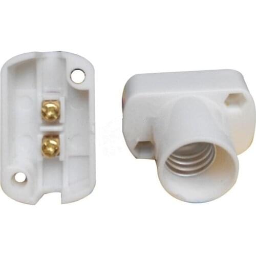 Base E14 lamp holder E17 lamp base E12 Square head E14 ceiling Lampholder Screw fixed E17 E14 Narrow lampholder Exhibition base