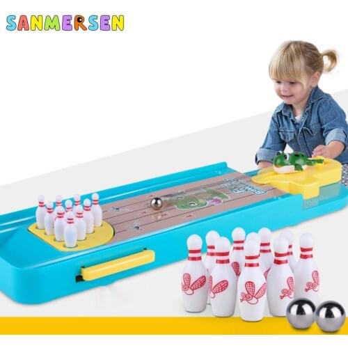 Baby Desktop Mini Frog Bowling Game Toy Funny Parent-Child Interactive Table Board Games Toy Launch Pad Gift For Kids Child
