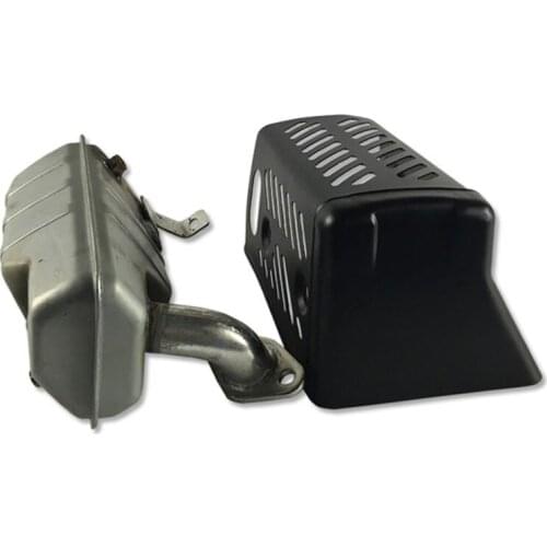 For EY20 Muffler Assembly, for ROBIN SUBARU 5HP 183CC 4 STROKE Engine Exhaust Muffler Housing Cover Replace Parts