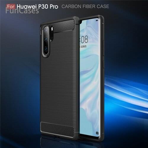 For Huawei P30 Lite Pro Case Cover Luxury Shockproof Soft TPU Silicone Back Cover Funda Coque For Huawei P30 Pro Hauwei