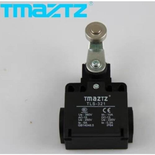 Trip switch TLS-321 stainless steel roller,Flush head and spring limit switch self-reset roll wheel micro switch