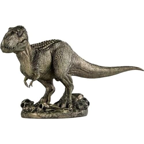 Nanmu Dinosaurs Toy Vastatosaurus Rex Shadow Monarch Prehistoric Animals Luxury Version with Base Special Bronze Limited Color