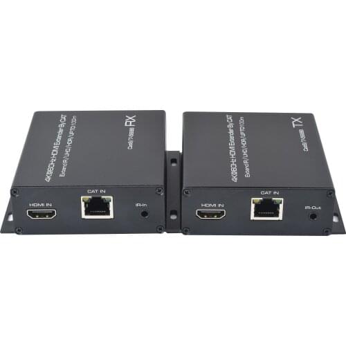 HDEX0027M1 V2.0 HDMI 100M Extender HDMI 2.0 , Support 4K@60Hz, cascade function