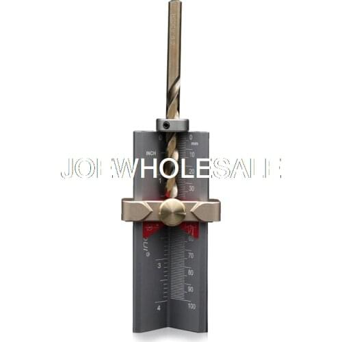 Woodworking tool,Quick drill locator,Height measurement standard angle ruler