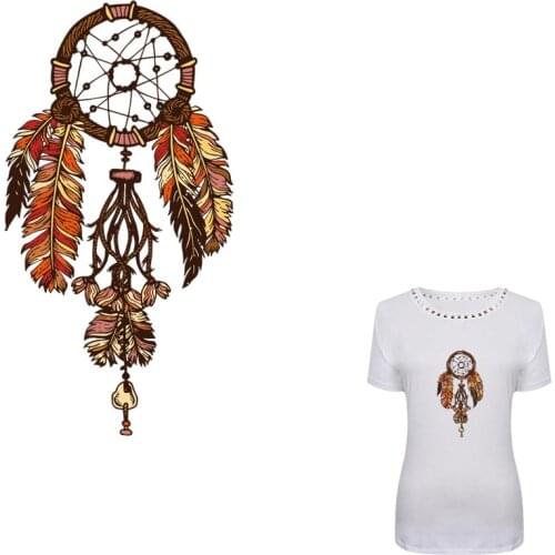 COSBILL Colorful Bell Patches For Clothing Patch DIY Iron-On Transfers Stickers Decoration For Female T-shirt Appliqued Y-133