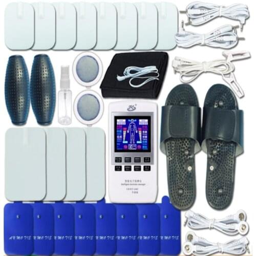 Multifunction Acupuncture Massage Middle Low Frequency Pulse Electric Therapy Instrument Muscle Stimulator Tuina Hand Electrode