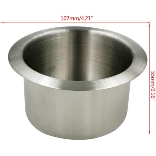 1 Pc Multifunction Stainless Steel Cup Drink Holder for Marine Boat Car Truck Camper RV Recliner Sofa Accessories