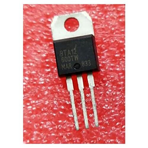NEW 10pcs/lot BTA12-600TW bidirectional thyristor TO-220