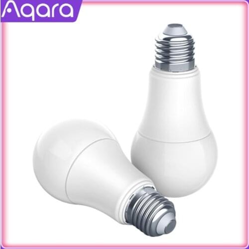 Original Aqara 9W E27 2700K-6500K 806lum Smart White Color LED Bulb Light Work With Home Kit And MIjia app