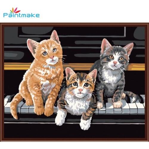 Paintmake Pictures Of Cats By Numbers