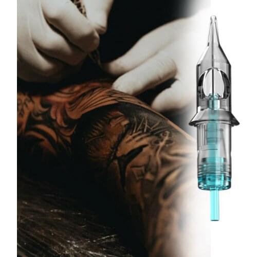 Pack 20 Disposable Sterilized Tattoo Cartridges Needles Round Liner Shader for Tattoo Machine