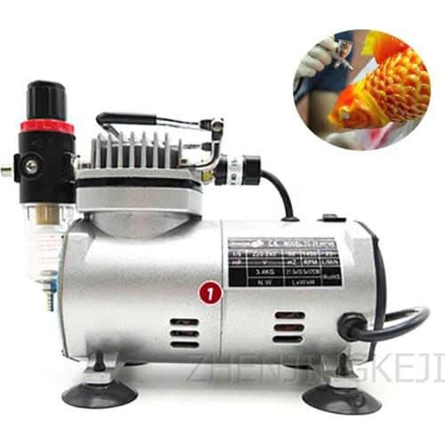 110V 220V воздушный компрессор Mini Air compressor насос высокого давления компрессор Airbrush Air Pump Furniture Repair Tools