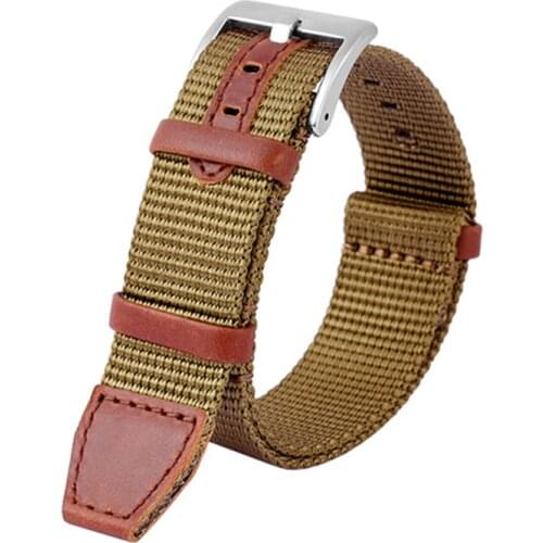 BEAFIRY high quality NATO Zulu Watch Band 20mm 22mm Replacement Bracelet Watch Strap Nylon Watchband Black Grey Green
