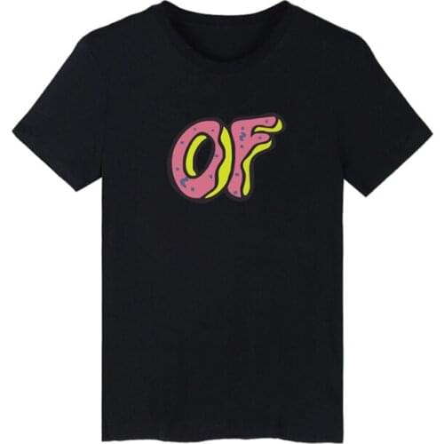 OF letter printed funny fashion hip hop t-shirts men women t shirts top casual harajuku tee shirt short sleeve sport t-shirt 4XL