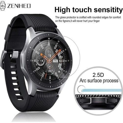 Tempered Glass Film For Samsung Galaxy 46mm Smart Watch Protective Film For Samsung Galaxy Watch 46mm Screen Protector