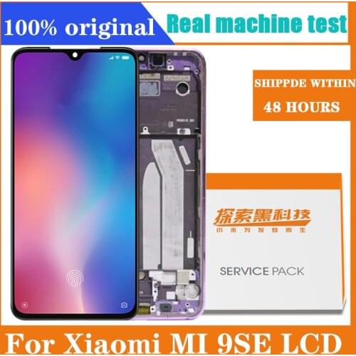 5.97" Amoled Display for Xiaomi MI 9 SE Mi9 SE LCD Touch Screen Digitizer Assembly for MI 9SE Display