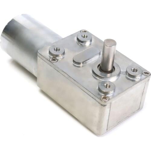 12V 10Rpm Reversible High Torque Turbo Worm Geared Motor DC Motor JGY370 New Arrival