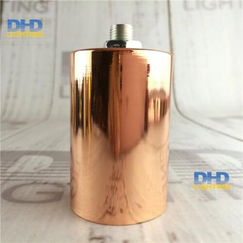 2/10pcs 6 colors Factory price vintage E27 copper iron lamp holder socket no switch copper finished plastic DIY lighting fitting