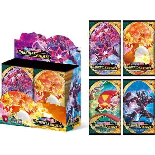 324-360pcs Pokemon Cards Game Battle Carte V Vmax card Trading Cards Game Children Pokemons Toy