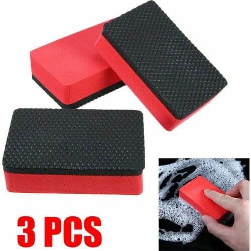 3x Clay Bar Mitt Pneumatic Clay Bar Pad Foam Pad Clay Bars Clay Bar