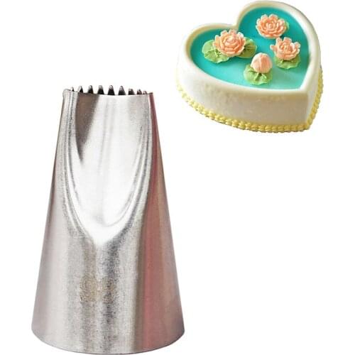 #98 Stainless Steel Pastry Nozzle Decorating Tip Sugar Icing Tube Cupcake Decorating Bakeware KH076