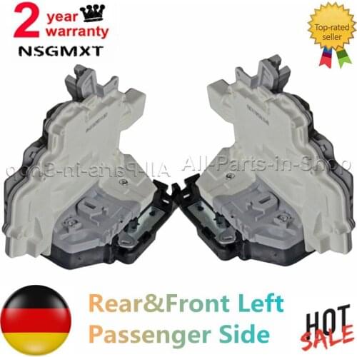 AP01 8K0839015 8J2837015A Door Lock Mechanism For Audi Q5 A4 A5 Q7 TT (2008-2016) Touareg Rear +Front Left/Passenger Side