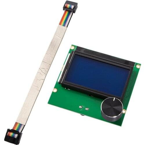 Creality 3D Universal LCD 12864 Display Screen RAMPS 1.4 With Encoder For CR-10S CR-10mini CR-10S5 CR-10S4 3D printer parts