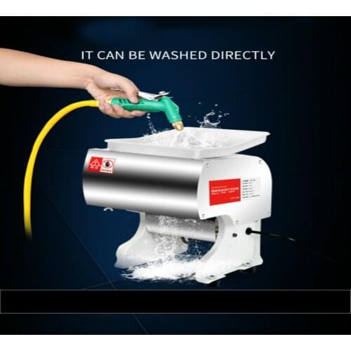 550W Electric meat slicer Commercial stainless steel Slice cutter Multifunction Fully automatic Meat grinder