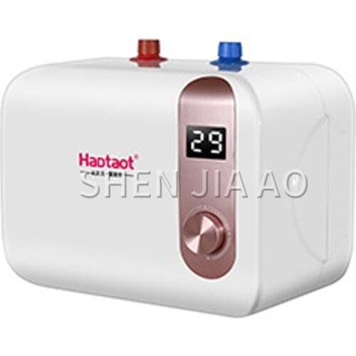 8L Small storage electric water heater Household quick-heating type water heater mechanical digital display Water heater 220v