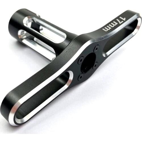 HOT Sale XZH Wheel HEX Nuts Sleeve Wrench 17mm Metal Tools RC Car 1/8 Black&Red For RC Car Boat Quadcopter