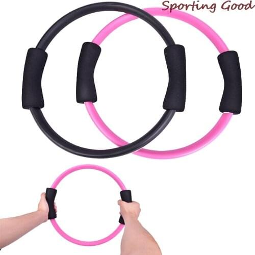 Yoga Ring Pilates Ring Magic Circle Dual Grip Sporting Goods Exercise Fitness Body Massage Loop Lose Weight Equipment